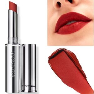 MAC NIB Locked Kiss 24 HR‎ Lipstick In 99 Extra Chili Color